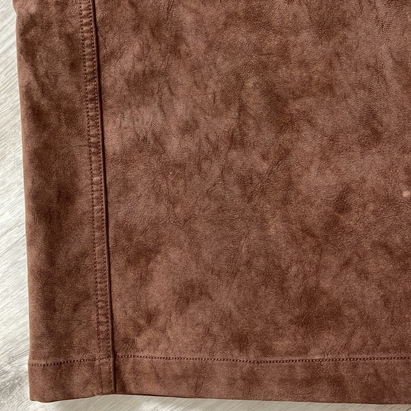 We The Free Nico Chocolate Brown Faux Suede Jumpsuit - Picture 9 of 14